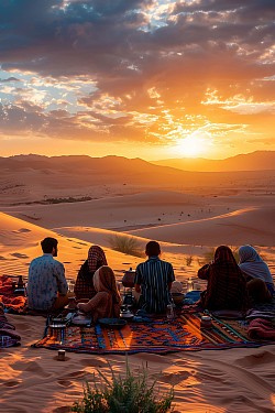 Viajar con amigos y disfrutar de cada atardecer en Marruecos