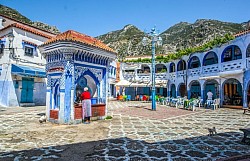 Fuente de agua en Chaouen, fuente de vida.