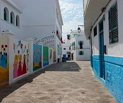 Asilah, una galeria de arte al aire libre.